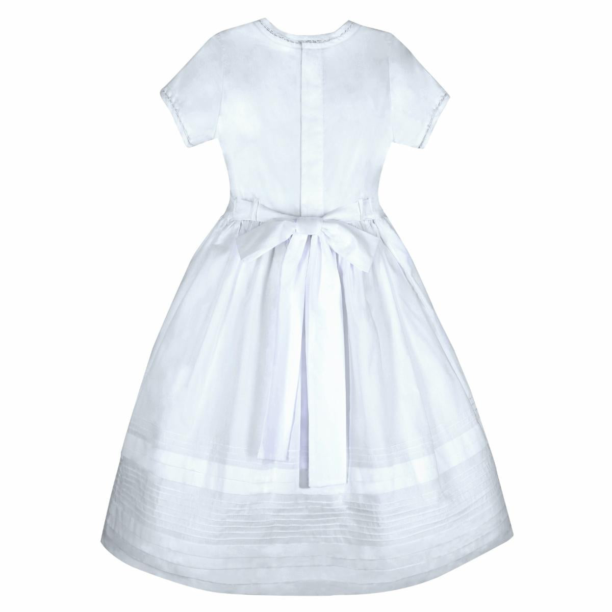Cambridge Embroidered Cap Sleeve Girls Dress