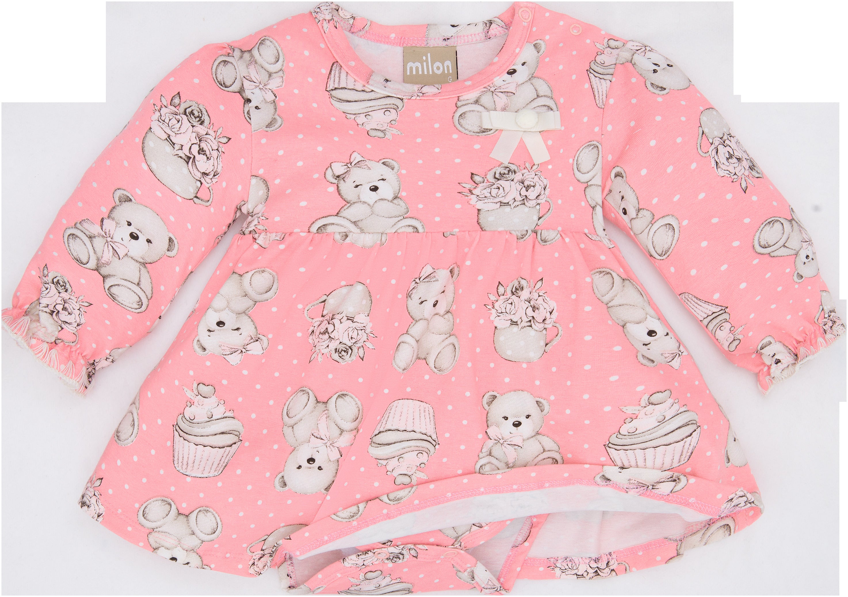 13472 Pink Teddy Bear Dress