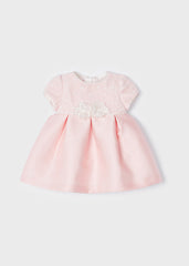 2820 Baby Pink Special occasion dress newborn girl