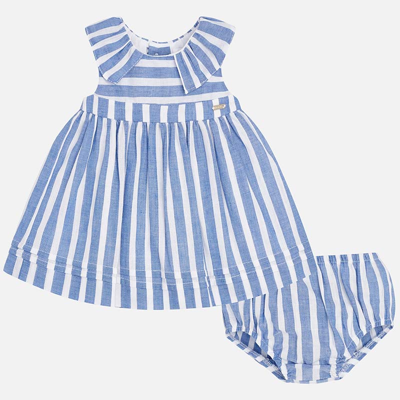 Stripe Patterned Dress 1835