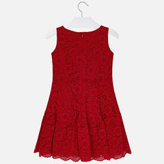 Lace Flared Dress 6912