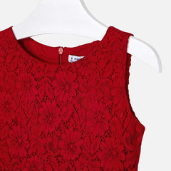 Lace Flared Dress 6912