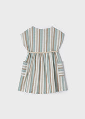 Stripes linen dress