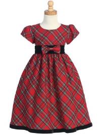 SPECIAL OCCASION DRESS C813 Plaid Dress