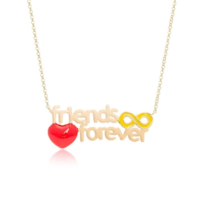 LN448N-2T, Friends Forever Necklace