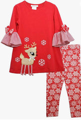 X32749-PT, Reindeer Legging Set